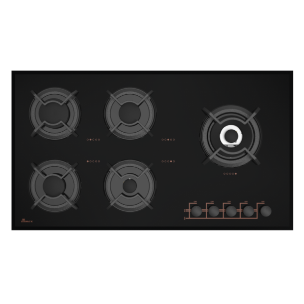 اجاق گاز بيمكث 0016 مشكي 5 شعله