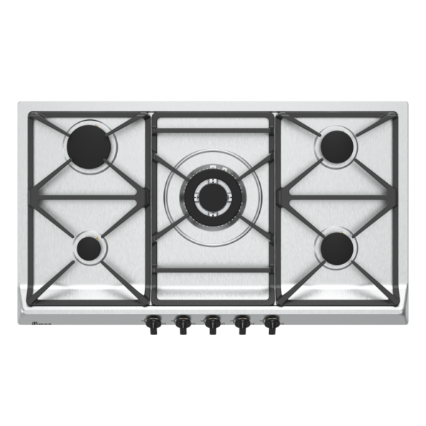 اجاق گاز بيمكث 5077 استيل 5 شعله