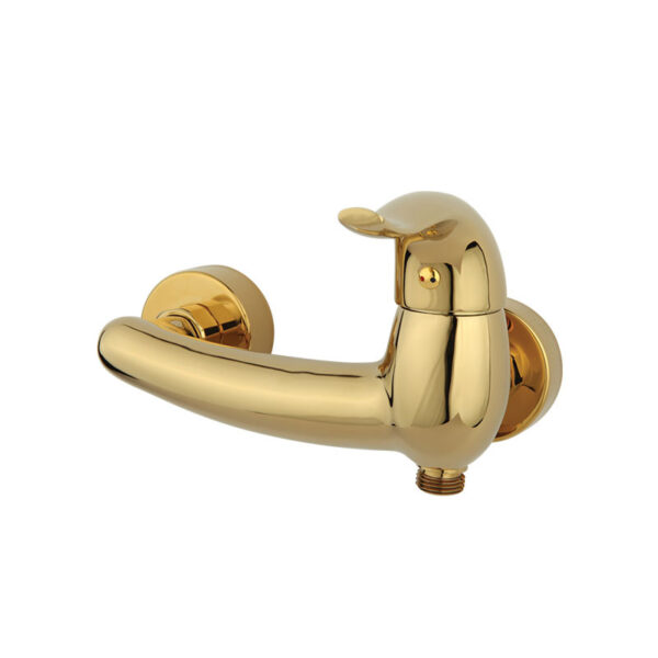 توالت راسان اهرمي اكتاو طلايي