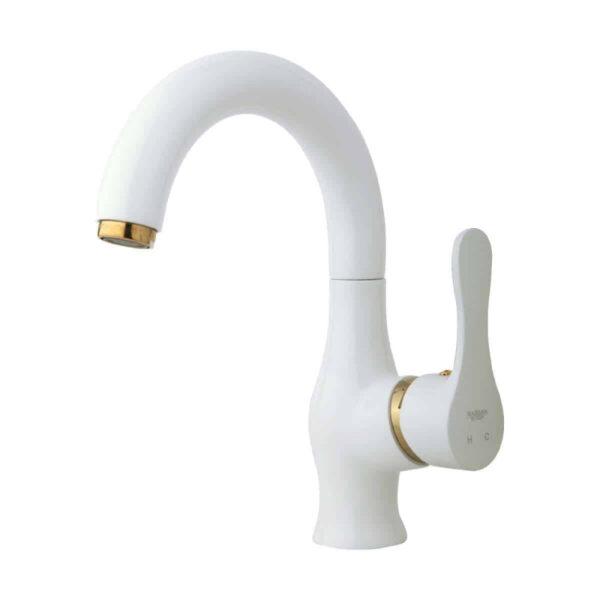 روشويي راسان اهرمي صدف سفيد طلا