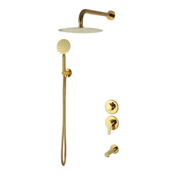 ملحقات دوش توكار تنسو طلايي كلاس 1 راسان