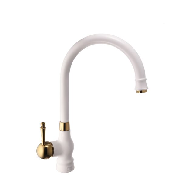 ظرفشويي البرز روز مارگارت سفيد طلايي